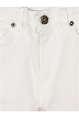 White cotton denim jeans DONDUP KIDS | BP217BS0030BPTDBD000